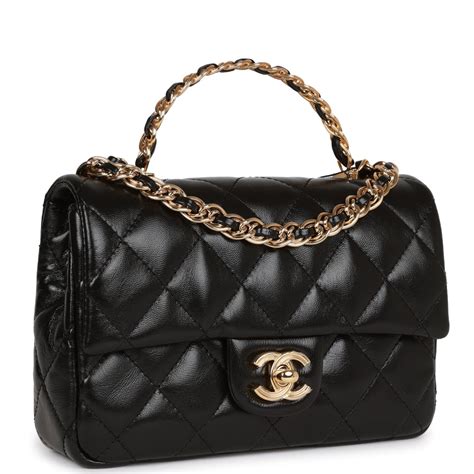 Chanel flap top handle